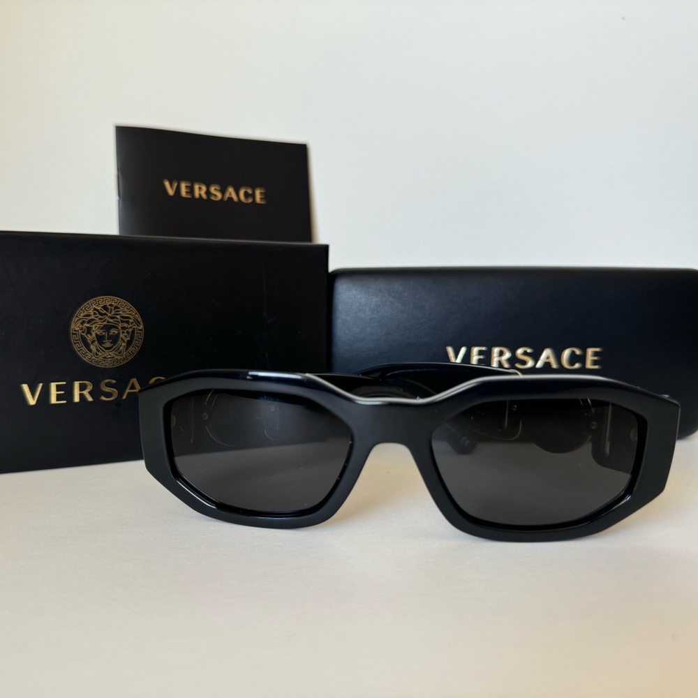 Versace Sleek Black Eyewear